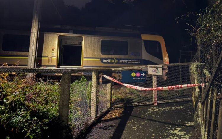 ‘Loud boom’ heard as train derails in Wellington, injuring eight