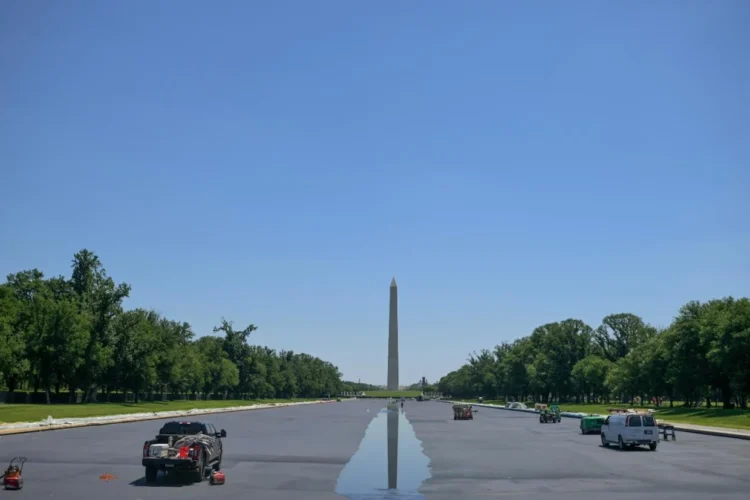 Plan for ‘Trump Promenade’ at Lincoln Memorial revealed, as water begins refilling Reflecting Pool