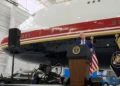 Watch: Trump unveils new Air Force One — a converted Boeing 747