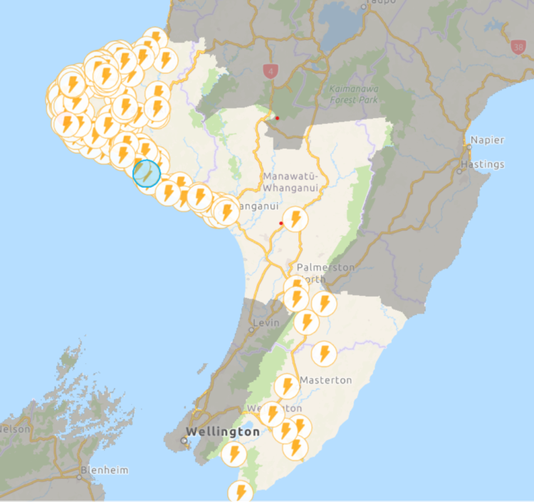 Thousands wake up without power after wild weather batters parts of North Island