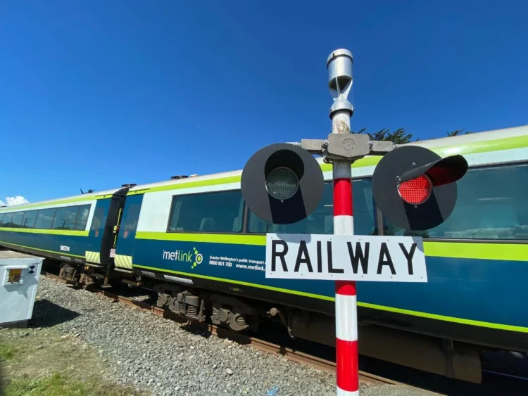 Fault brings train barriers down, blocking busy Wellington road