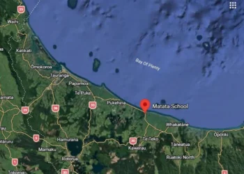 House bus and a car in a ‘fully involved’ blaze on SH2