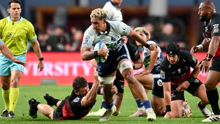 Watch: The dangerous tackle that led to three-week suspension for Blues player