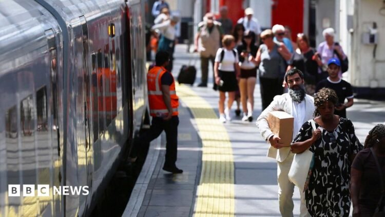 Passengers warned against non-essential rail travel on Wednesday as UK temperatures soar