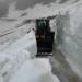 While Europe burns in Turkey in June, snow drifts of more than five meters are clear