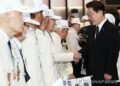 (LEAD) Lee vows to build peaceful Korean Peninsula free from fear of war