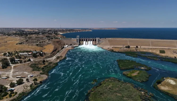 The flooding of the Euphrates River deprives farmers of crops in eastern Syria