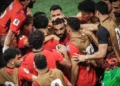 The date of the match between Egypt and Iran in the 2026 World Cup and the broadcast channels