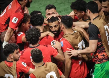The date of the match between Egypt and Iran in the 2026 World Cup and the broadcast channels