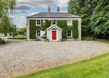 Home and mews on 14 acres with stables and tennis court outside Rathangan – The Irish Times