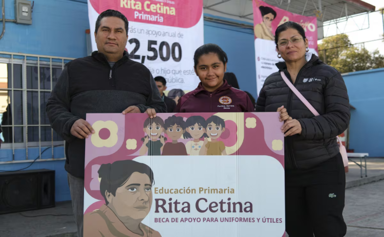 Rita Cetina Scholarship for primary school: when does the delivery of cards end? this is known