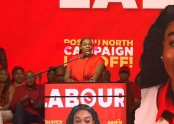 Ashma McDougall says joining DLP was the ‘only choice’ as she addresses supporters