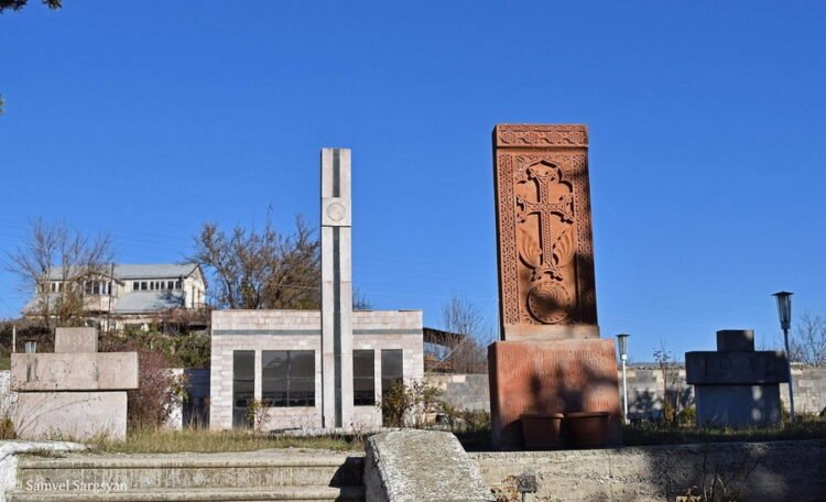 The monument commemorating the victims of the Great Patriotic War was destroyed by the Azerbaijani regime.