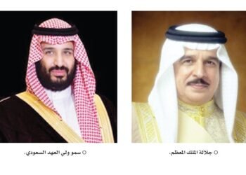 Gulf News | Saudi Arabia stands in solidarity with Bahrain in the face of Iranian attacks. The King appreciates the positions of the Saudi Crown Prince in support of the Kingdom