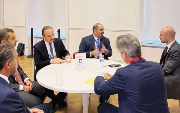Gulf News | The Minister of Finance meets with the French Minister of Europe and Foreign Affairs