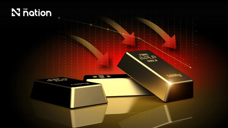 Thailand gold prices drop 1,050 baht as global pressures mount