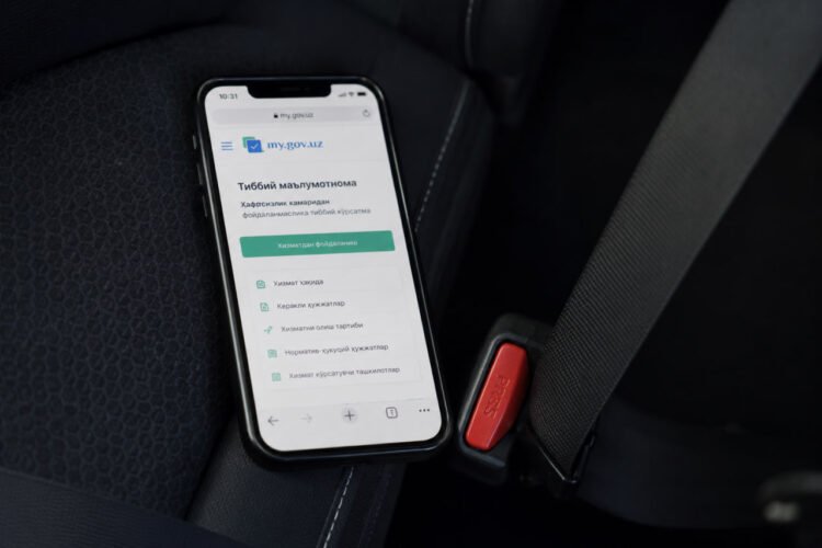 A medical certificate authorizing not to wear a seat belt is issued online