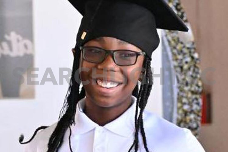Akili Neverson, Sugar Mill Academy’s top 10 achiever