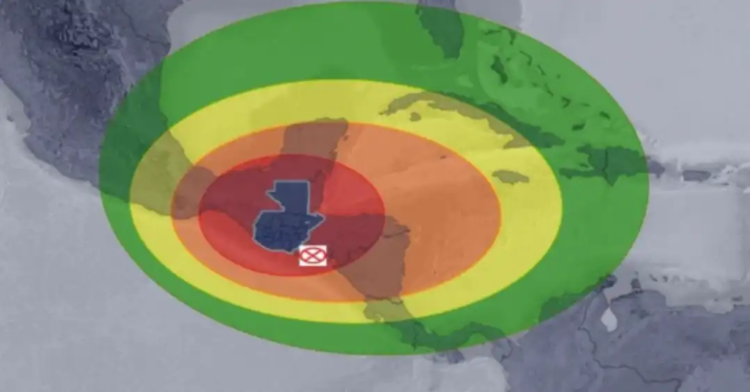 Remnants of Cristina will cross Guatemala: these are the regions with the most probability of rain