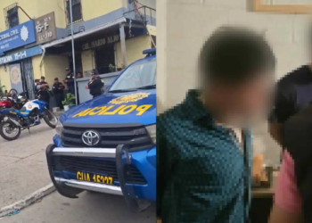 They capture five alleged perpetrators of an armed attack that left one dead and one injured in Villa Nueva
