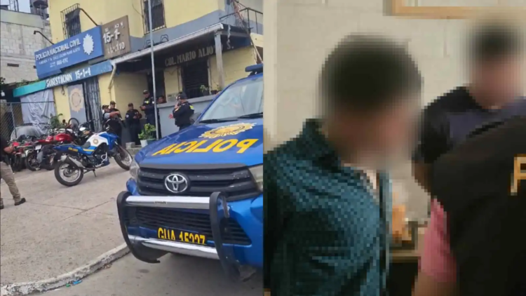 They capture five alleged perpetrators of an armed attack that left one dead and one injured in Villa Nueva