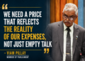 Farmers cannot afford to harvest, says Pillay