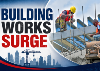 Building permits surge to $300.9m in March quarter