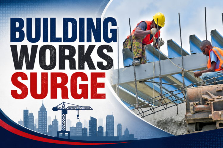 Building permits surge to $300.9m in March quarter