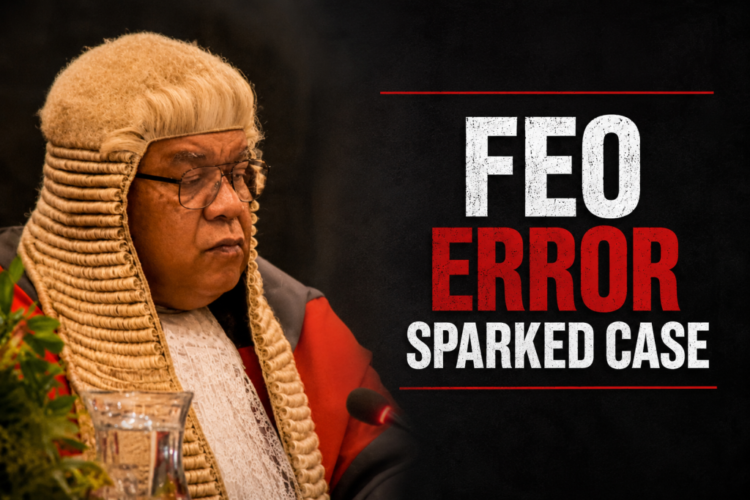 Justice Temo criticises “flawed” FEO interpretation that led to case against Sayed-Khaiyum and Saneem
