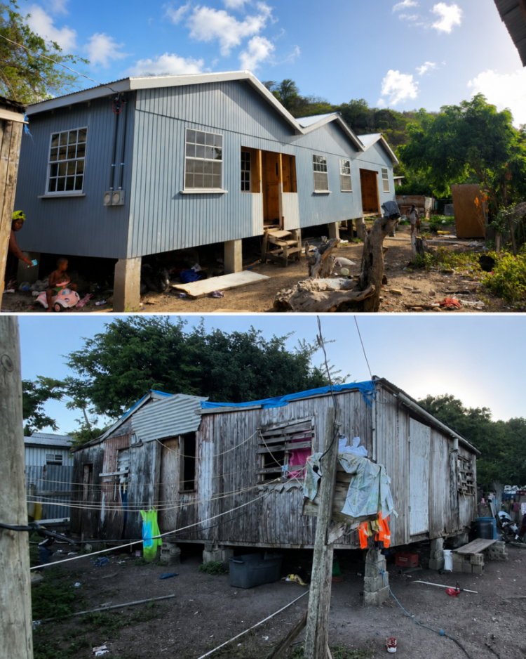 Before-and-After Photos Show Dramatic Transformation as HAPPI Builds New Home for Family of 30
