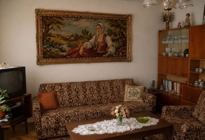 Many houses had this tapestry in the Yugoslavian era, now it is worth a considerable amount of money