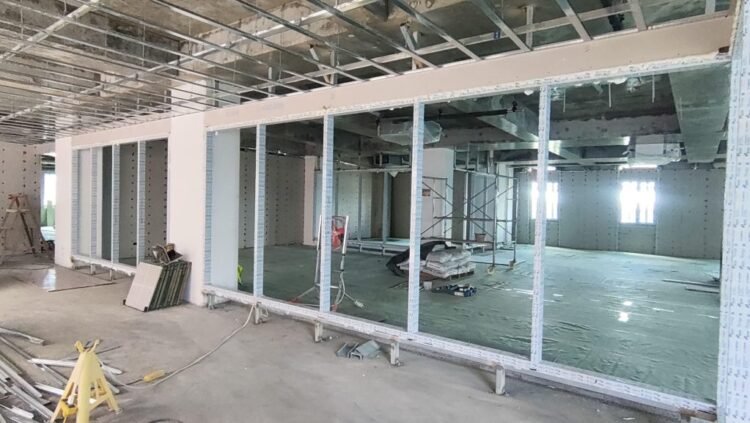 Work on Aviation Complex Building nears completion