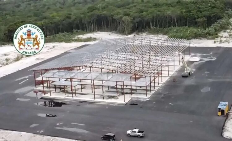 Guyana: Regional food hub project reaches halfway mark, on track for year-end completion