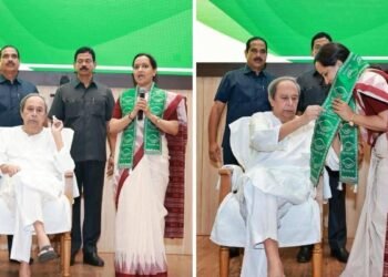 Sujata Rout Karthikeyan, wife of V.K. Pandian, formally joins BJD
