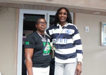 Basketball queen Megan Nestor welcomed home