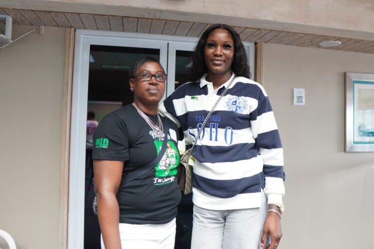Basketball queen Megan Nestor welcomed home