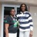 Basketball queen Megan Nestor welcomed home