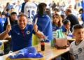 (VIDEO) Sarajevo in blue and yellow: Fan zone full of fans before the Dragons match