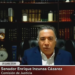 From a distance and after 57 days of absence, Inzunza resumes his legislative work