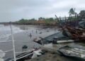 Storm Cristina “parks” off the coast of Nicaragua