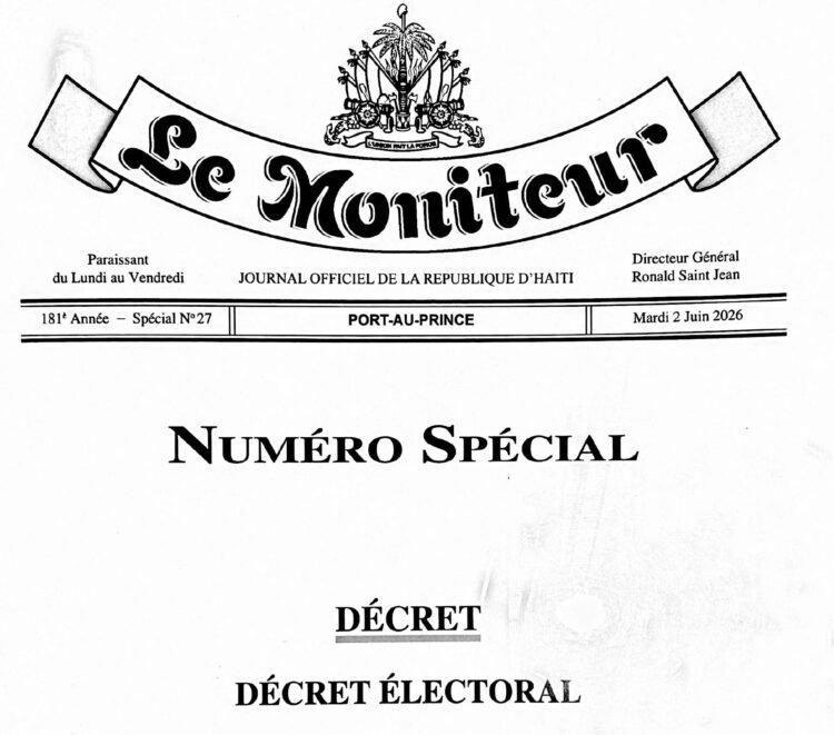 The electoral decree makes inadmissible the candidacy of people sanctioned by foreign countries…