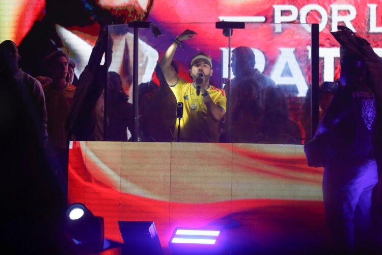 The political upheaval in Colombia