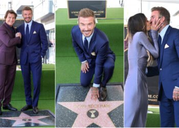 PHOTO | David Beckham received a star on the Walk of Fame, Victoria and Tom Cruise gave emotional speeches