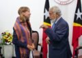 ADB Country Director Stefania Dina bids farewell to Prime Minister Gusmão