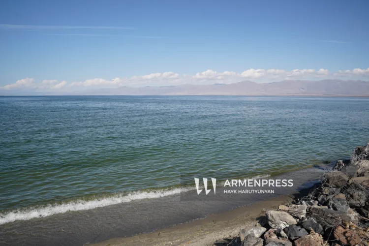 Lake Sevan continues to rise at unprecedented rates. minister