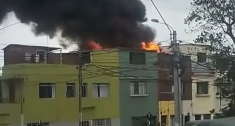 Father’s Day: fire in Chorrillos affected three homes during the last celebration