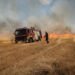 Emergency teams battle widespread fires in Hasakah, Aleppo countryside