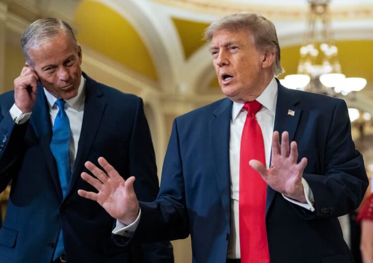 Trump’s lunch with Senate Republicans ends in a shouting match over the Iran war | International
