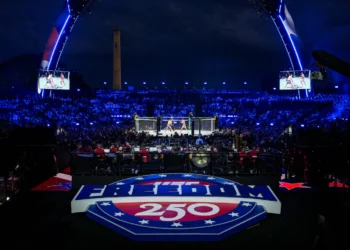 Five arrested, charged with plotting to attack UFC event at White House, DOJ says