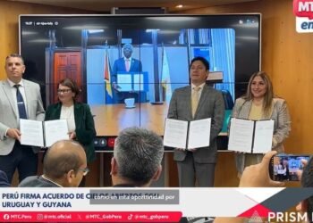 Guyana & Peru sign historic MoU to advance aviation relations